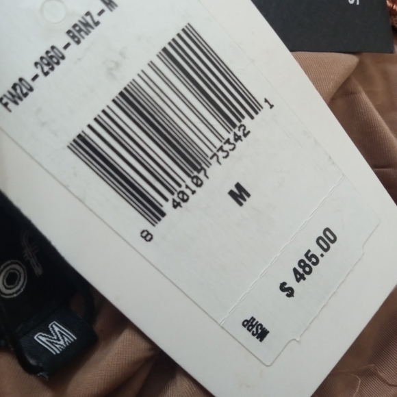 🆕⭐Retrofete bronze mocha Mich sequin mini dress - Picture 8 of 9